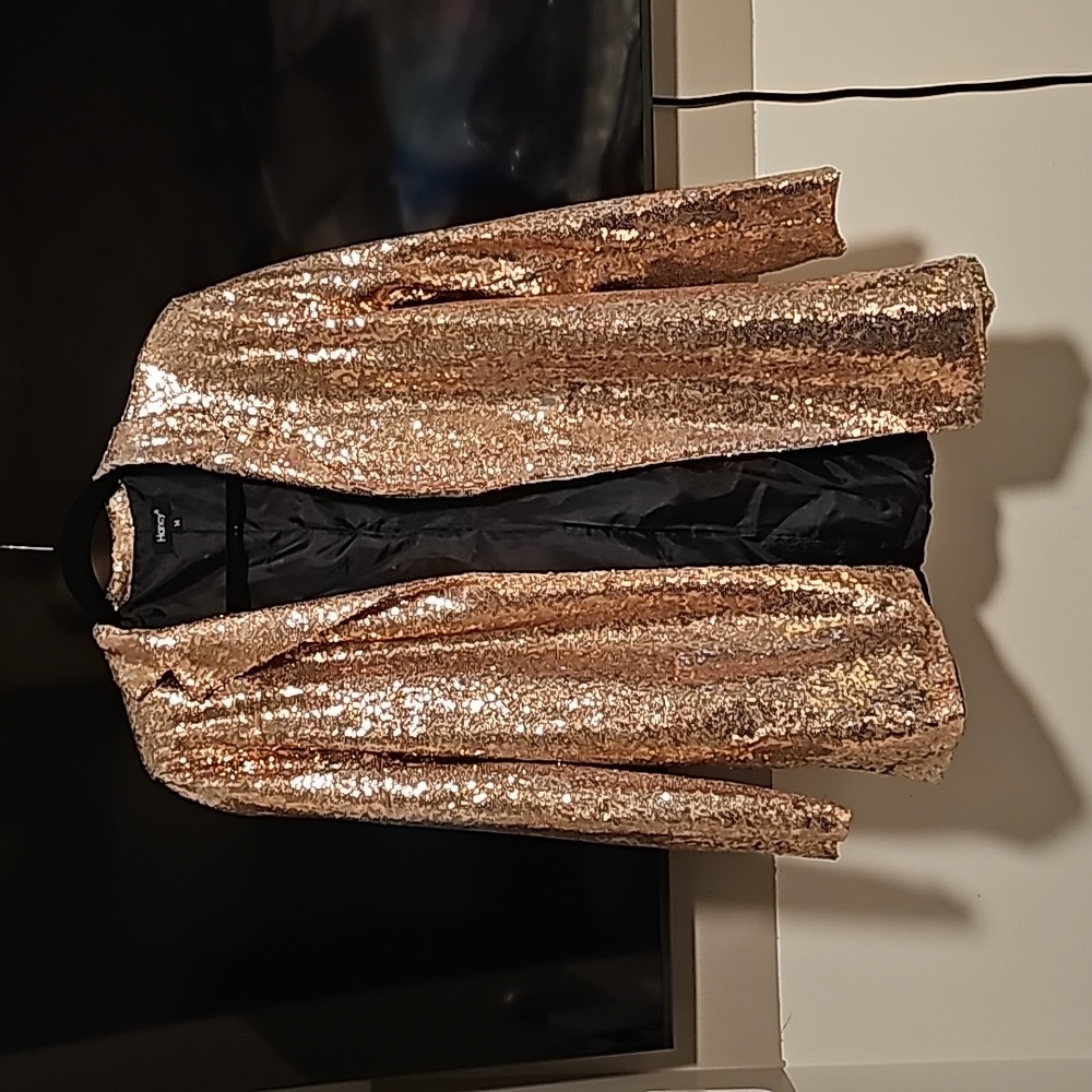 Sequin Jacket. Some wear.